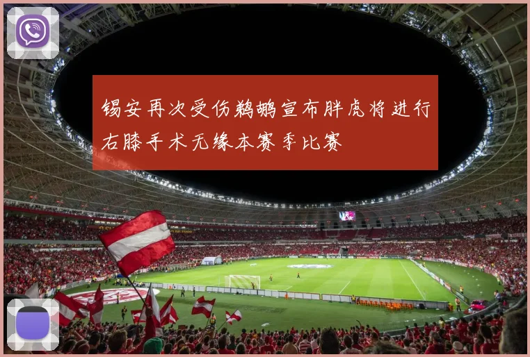 锡安再次受伤鹈鹕宣布胖虎将进行右膝手术无缘本赛季比赛